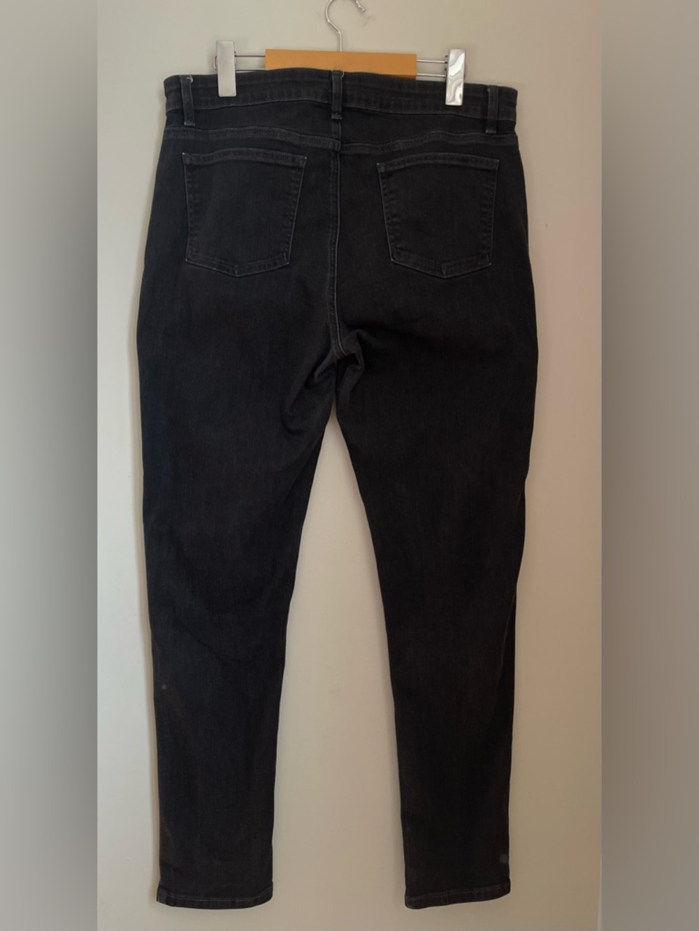 Eileen Fisher Organic Cotton Blend Slim Skinny Jeans Size 12 Casual Organic - Picture 5 of 12
